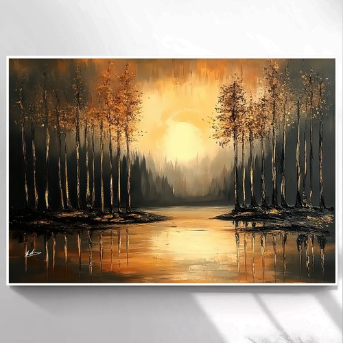 Leinwand bild landschaft natur - bild,
