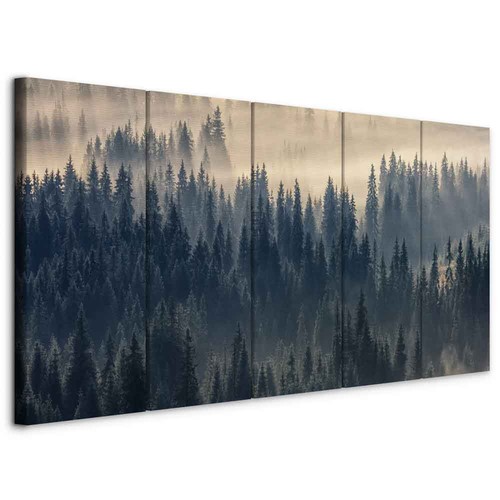Wald landschaft vlies - wald,