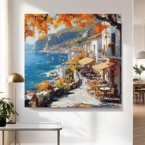 Leinwand bild meer landschaft - leinwand,
