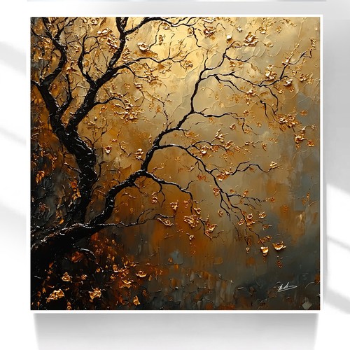 Leinwand bild landschaft - landschaft, baum