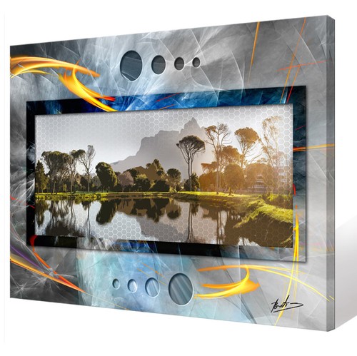 Landschaft abstraktes bilder - landschaft,