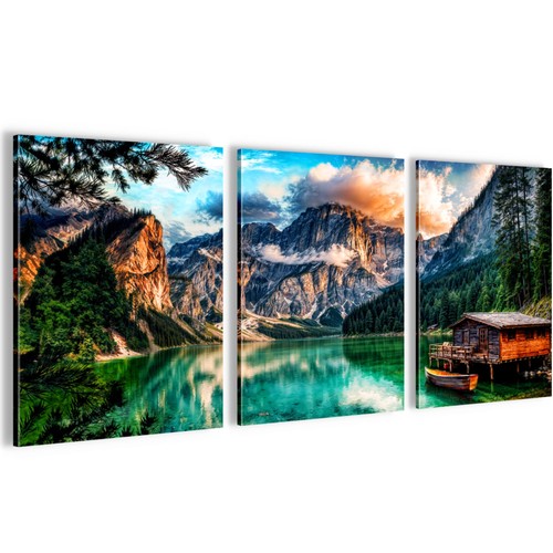 Wandbilder set landschaft - set,