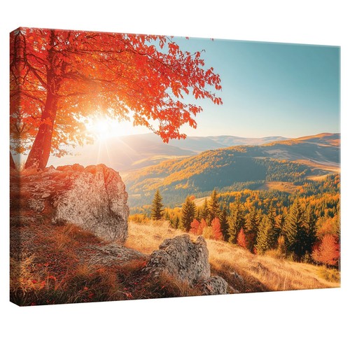 Leinwand bilder berge natur - leinwand,