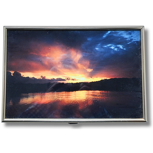 Gerahmtes landschaftsbild - gerahmtes,