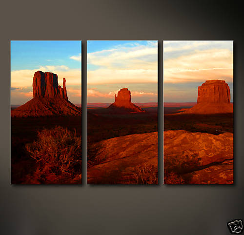 Monument valley leinwand - monument,