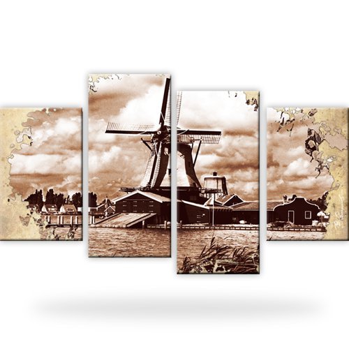 Windmühle natur landschaft - natur,