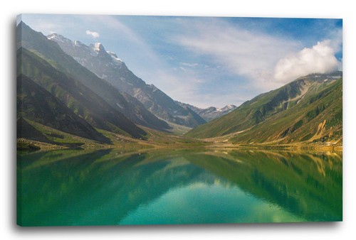Lein-Wand-Bild