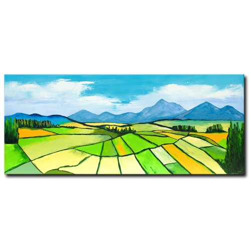 Acryl bild gemälde modern - bild,