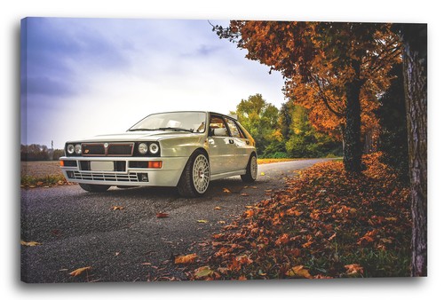 Wandbild autobilder lancia - wandbild,
