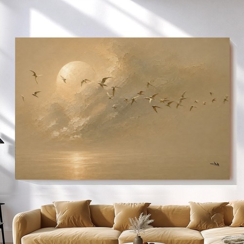 Leinwand bilder xxl himmel - leinwand,