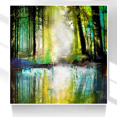 Leinwand bilder landschaft - leinwand,