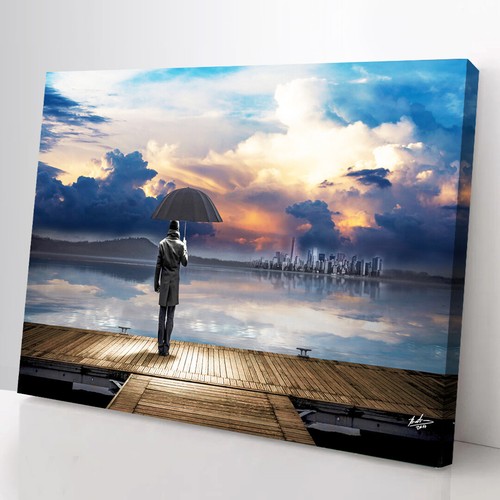 Leinwand bild landschaft - bild,