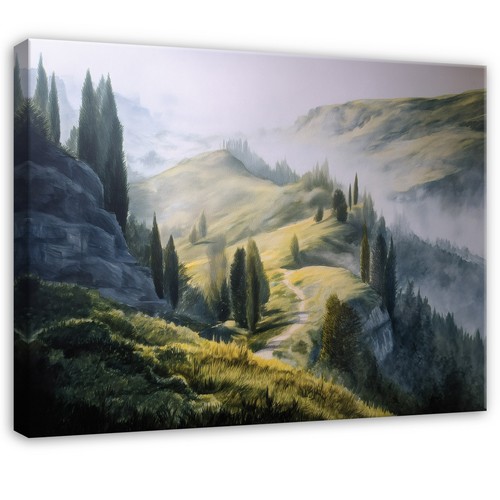 Leinwand landschaft berge - landschaft,