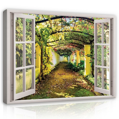 Fensterblick garten natur - garten,