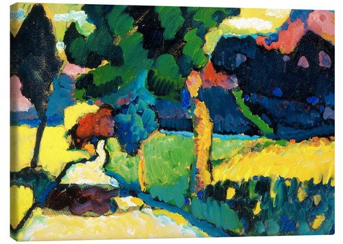 Leinwandbild murnau - leinwandbild,