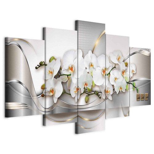 Blumen vlies leinwandbild - leinwandbild, 5