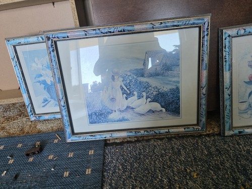 Gerahmte bilder drucke set - gerahmte,