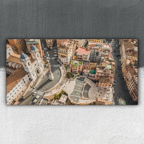 Stadt landschaft rom 100x50 - rom,